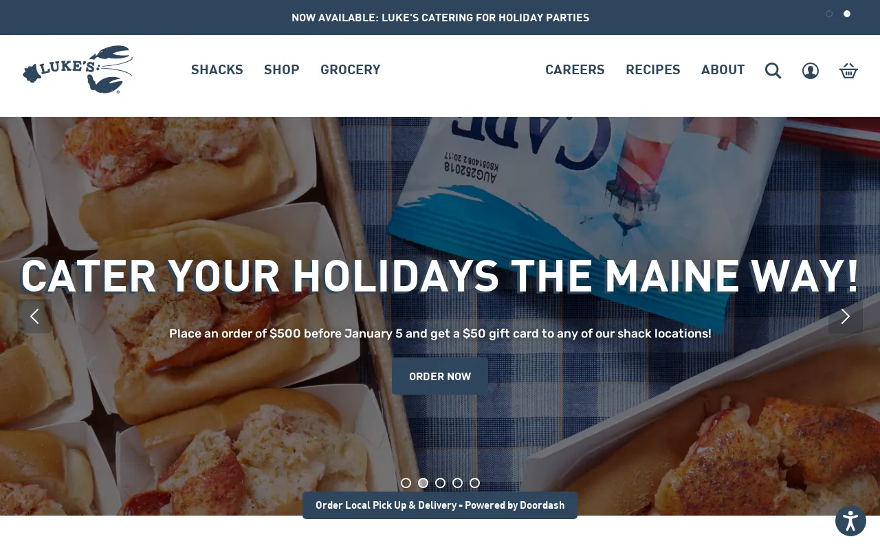 Luke's Lobster screenshot