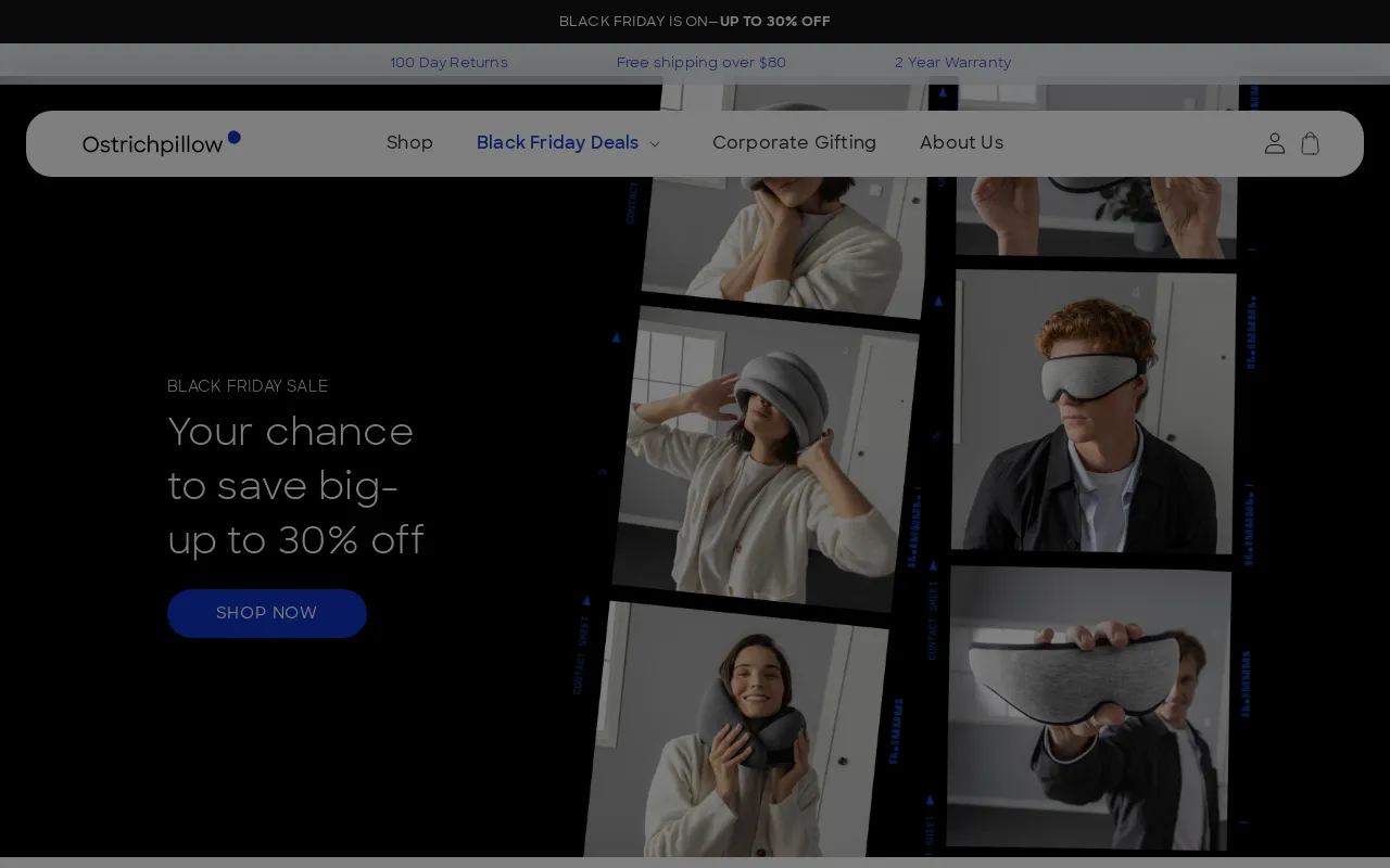 Ostrichpillow screenshot