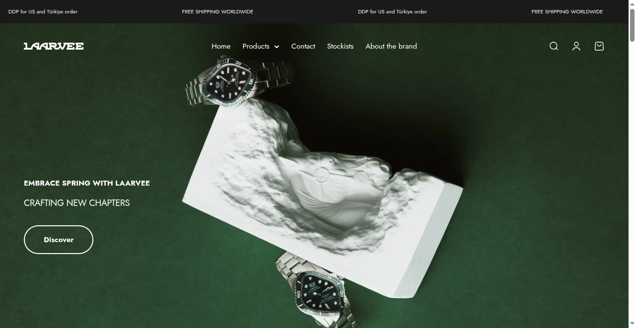 LAARVEE.HOME screenshot