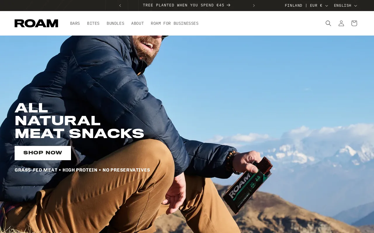 Roam Food screenshot