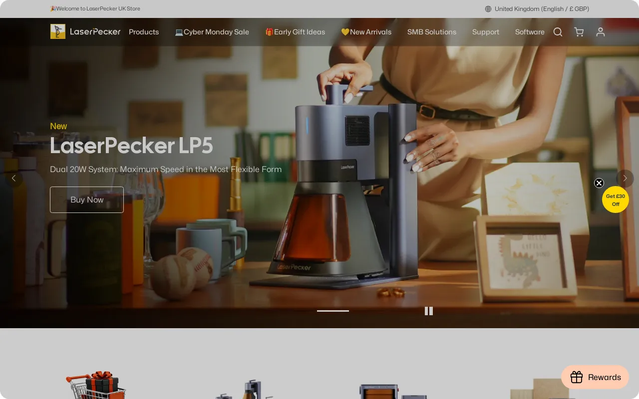 LaserPecker UK Official screenshot