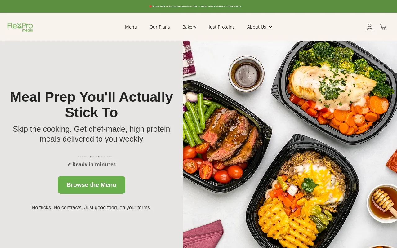 FlexPro Meals screenshot