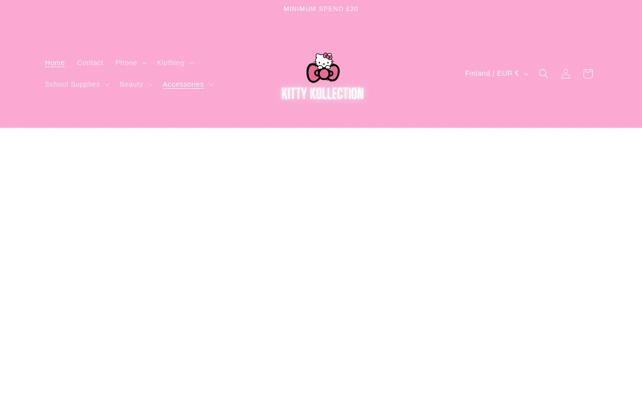 🎀KittyKollection🎀 website screenshot