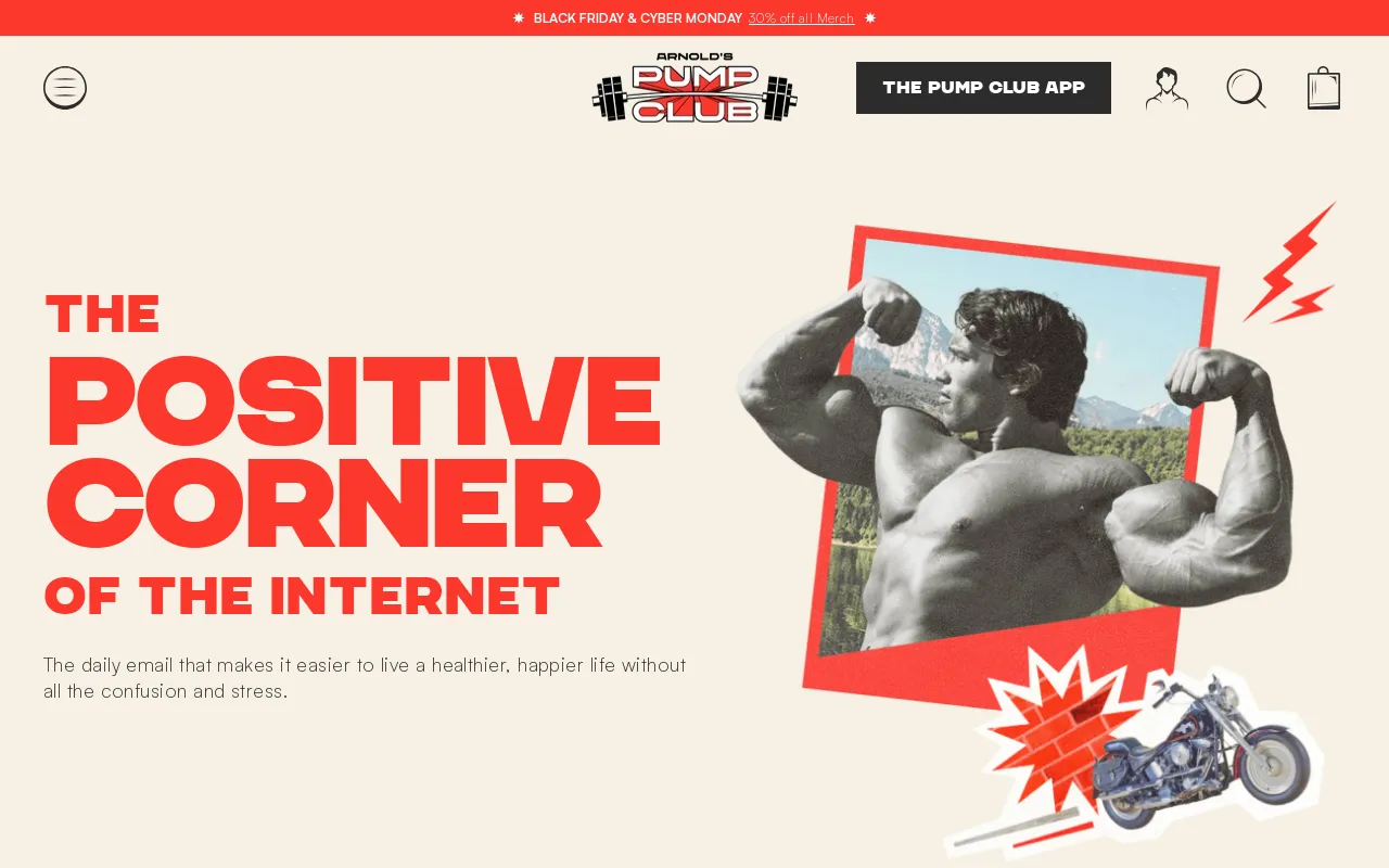 Arnold's Pump Club screenshot