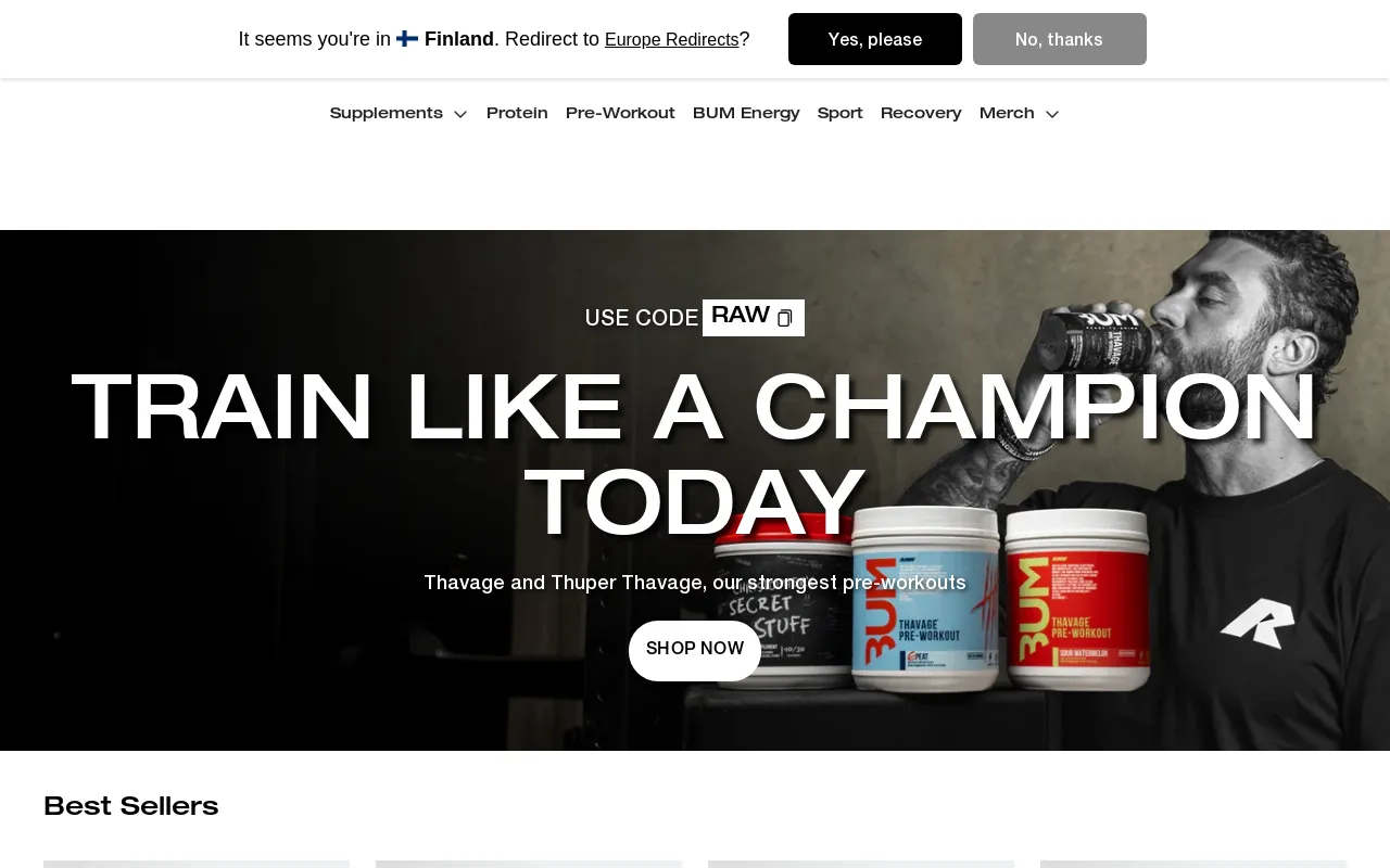 Get Raw Nutrition screenshot