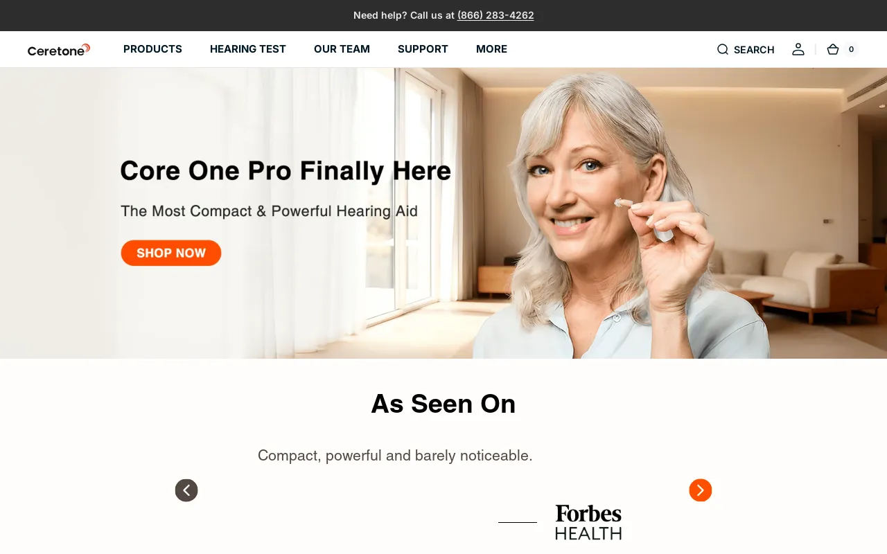 Ceretone Hearing Aids screenshot