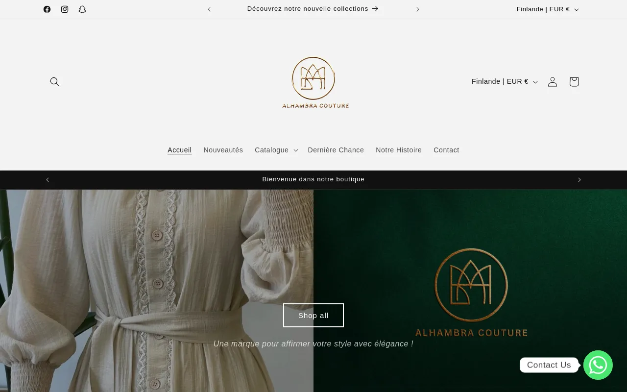Alhambra Couture screenshot