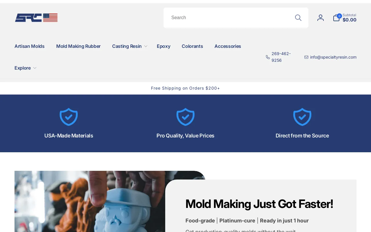 Specialty Resin & Chemical screenshot