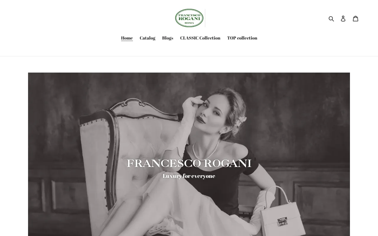 francesco-rogani.myshopify.com screenshot