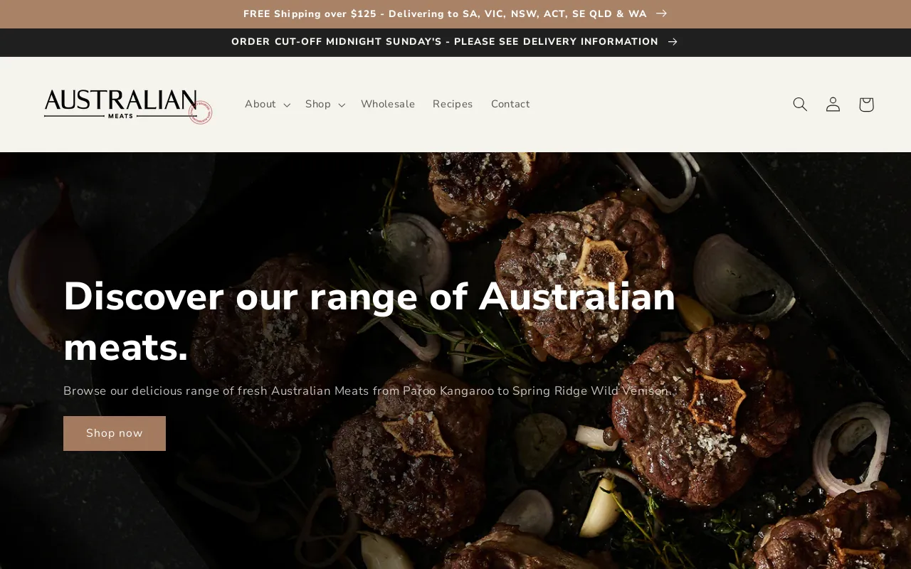 Australian Meats screenshot