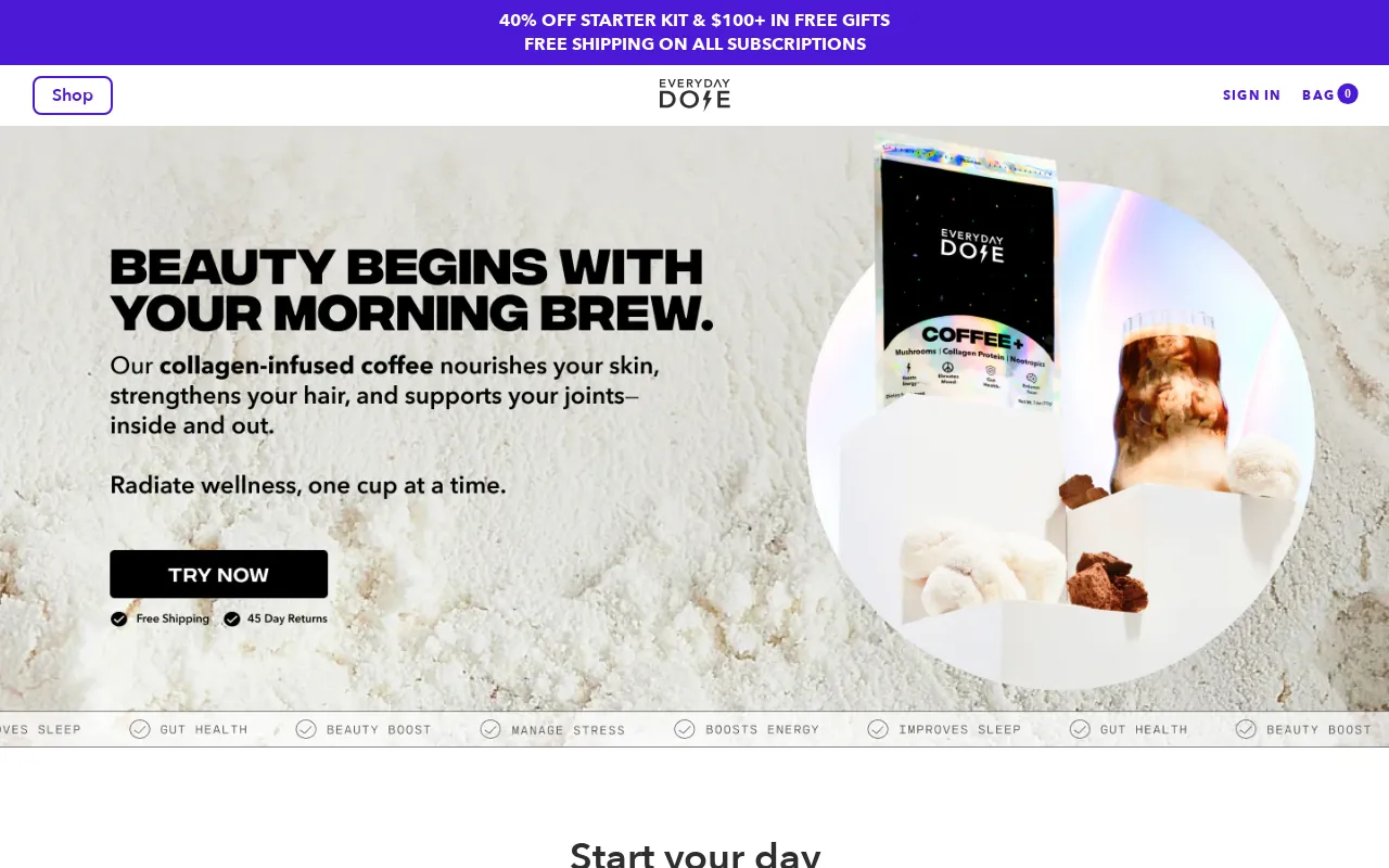 Everyday Dose screenshot