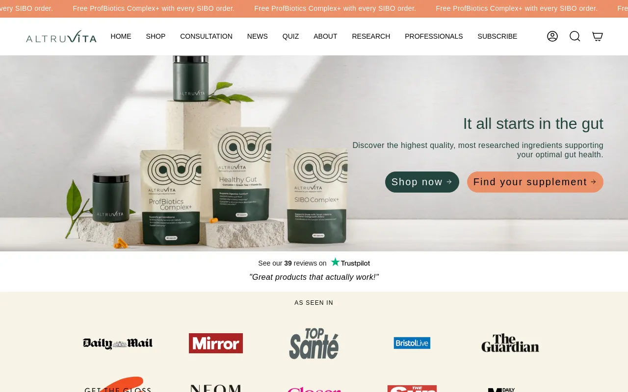 altruvita screenshot