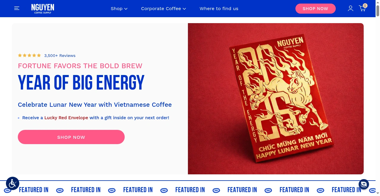 Nguyen Coffee Supply screenshot