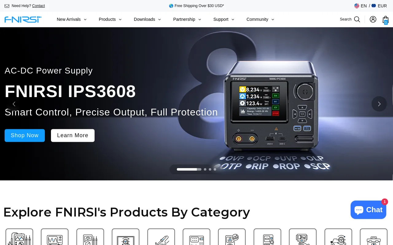 FNIRSI screenshot