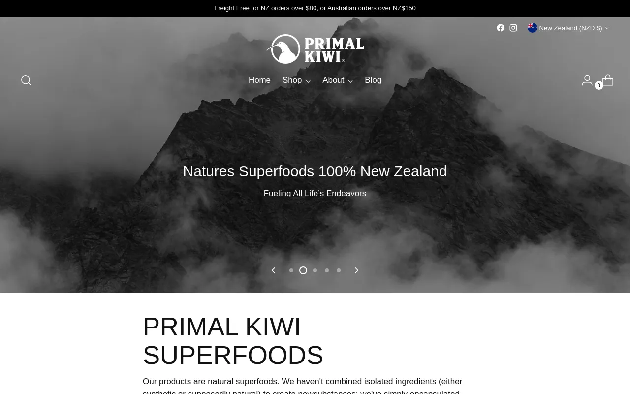 Primal Kiwi screenshot