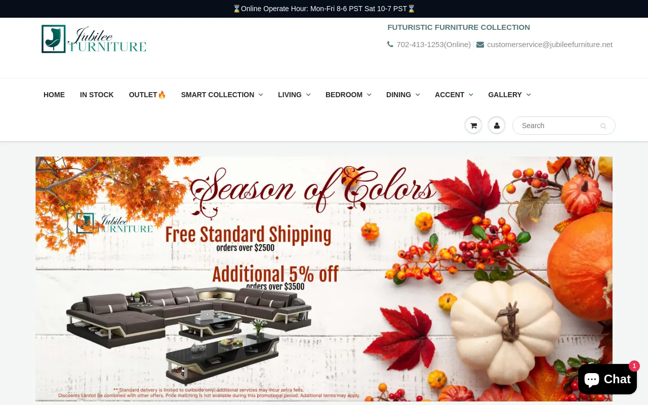 Jubilee Furniture screenshot