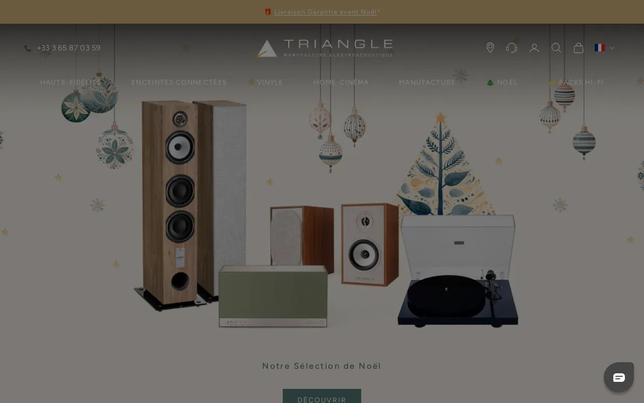 Manufacture TRIANGLE Hi-Fi screenshot