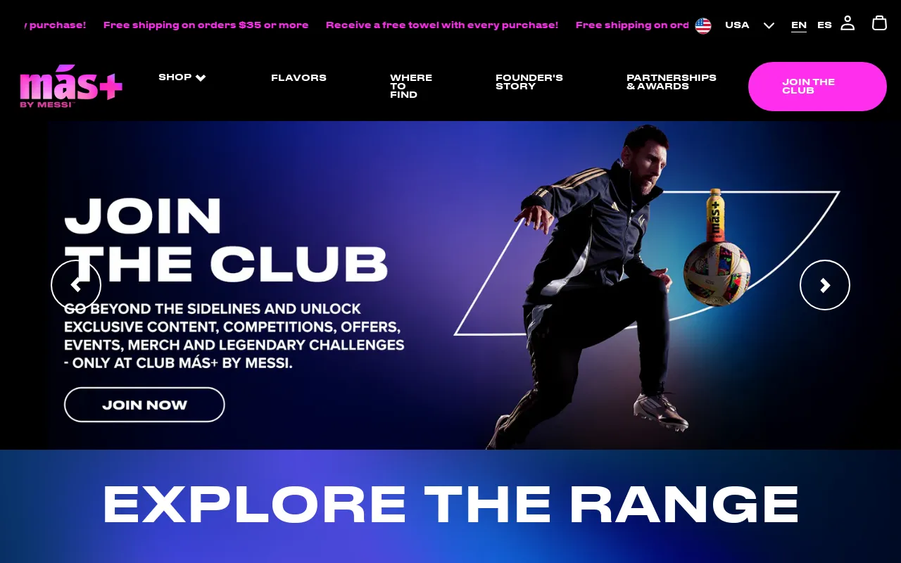 Más+ by Messi screenshot