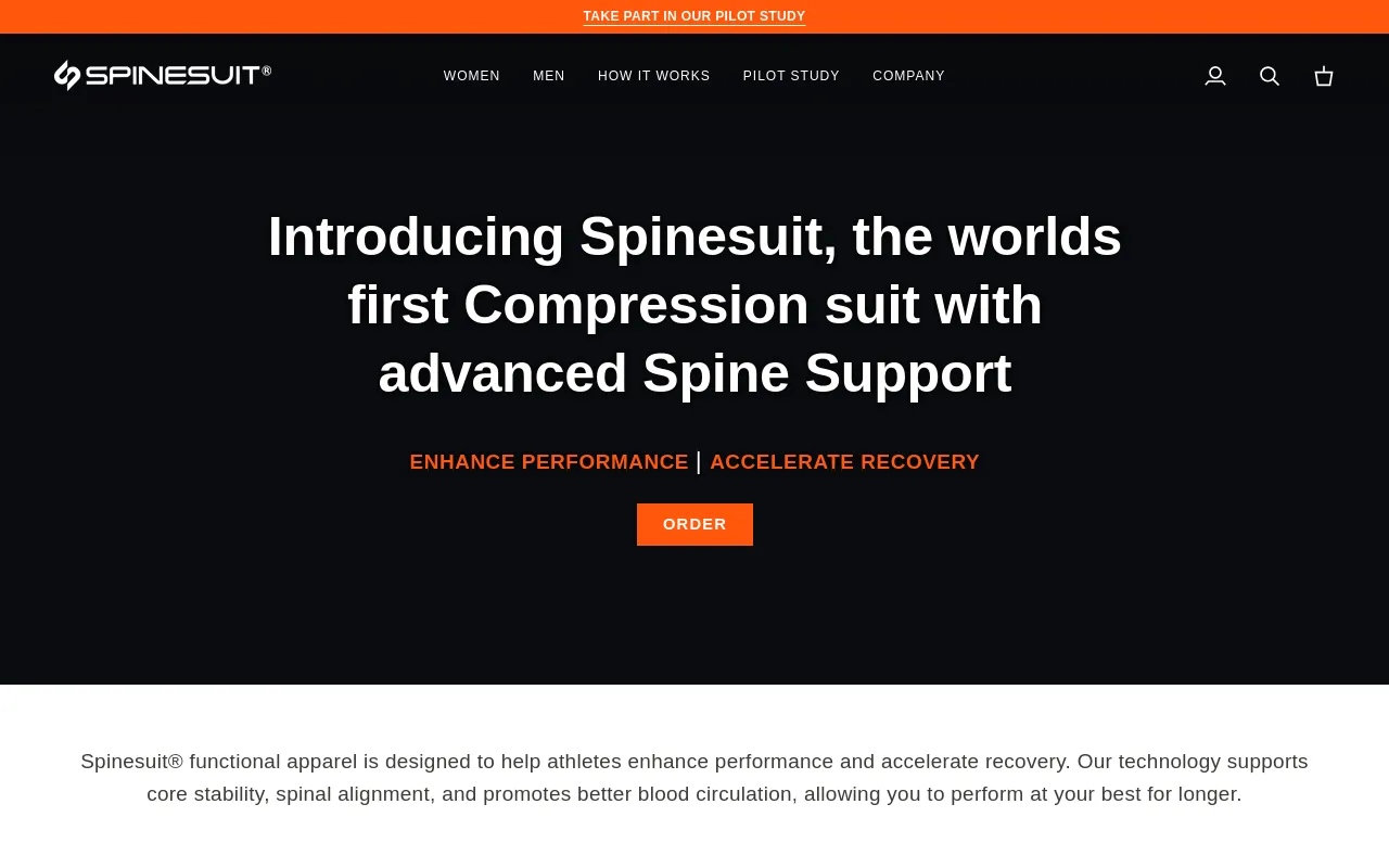 Spinesuit® screenshot