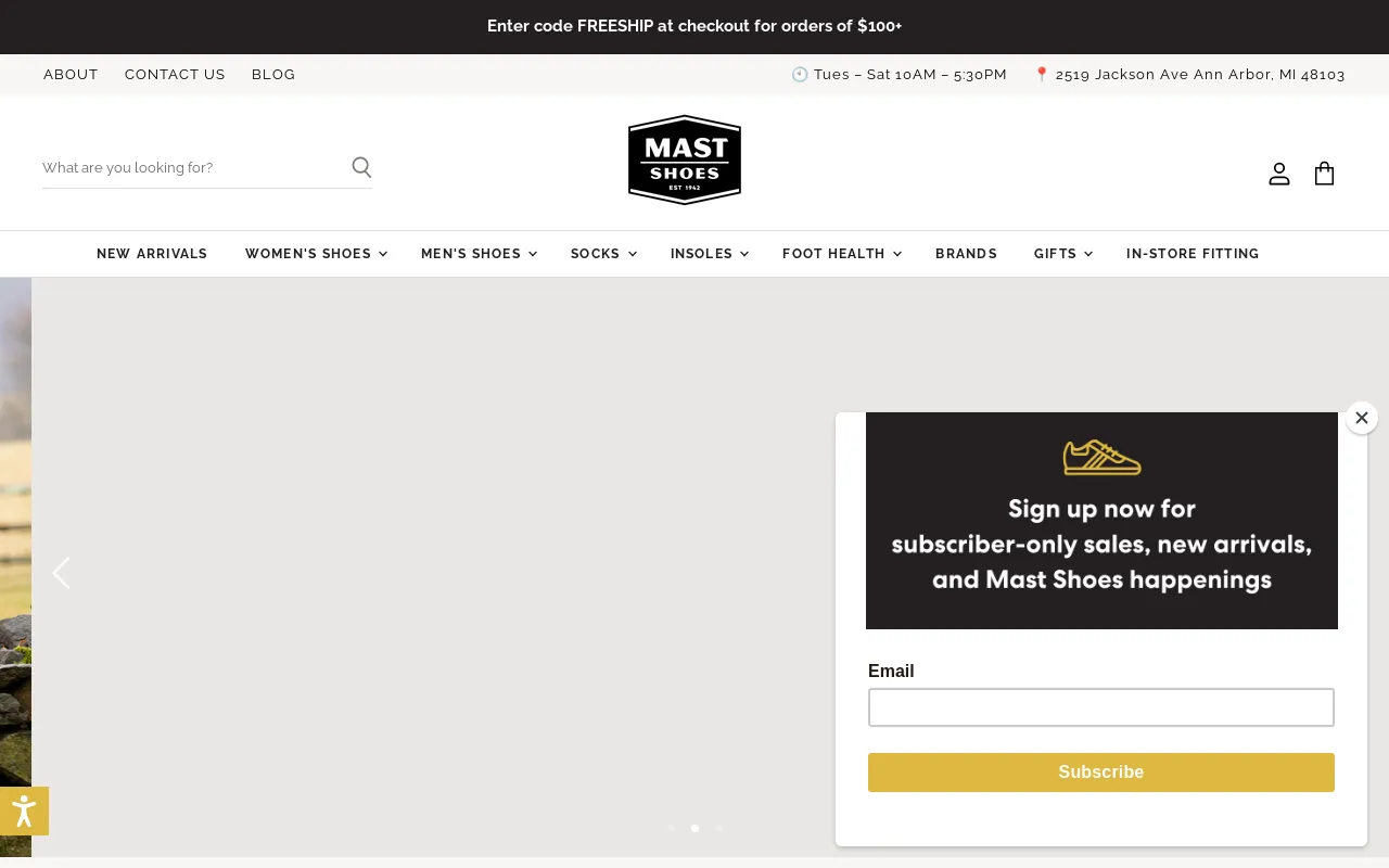 Mast Shoes screenshot