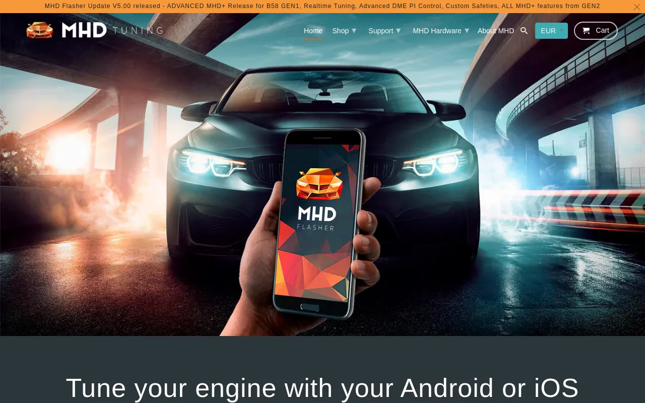 MHD Tuning screenshot