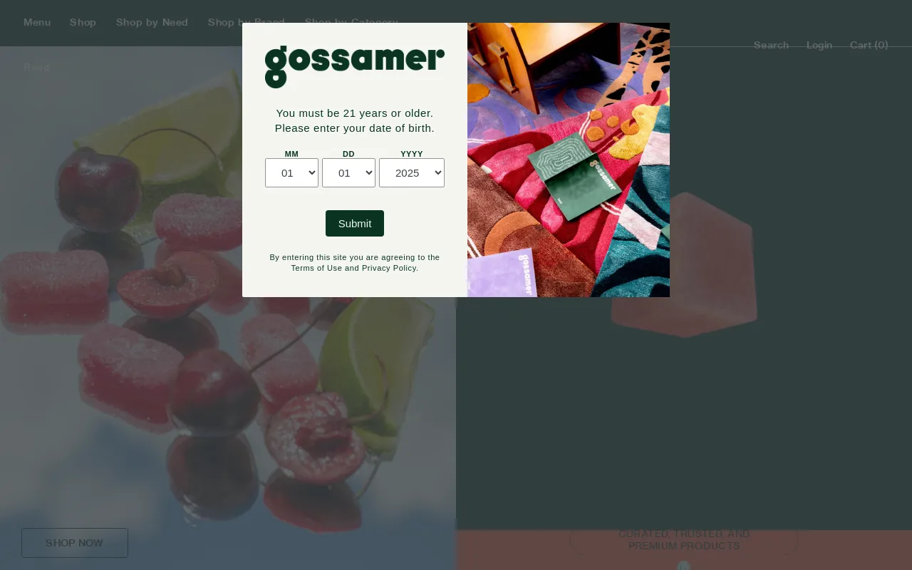 Gossamer screenshot