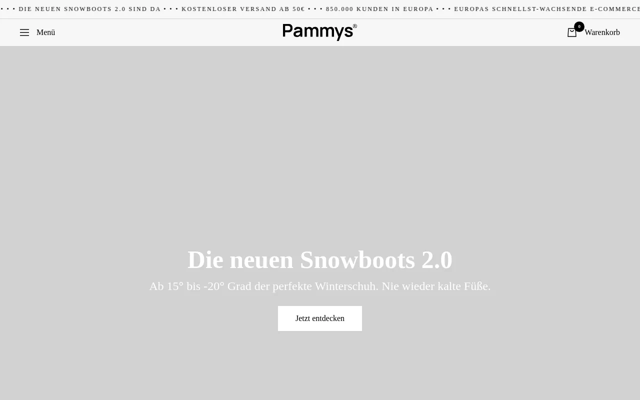 Pammys screenshot