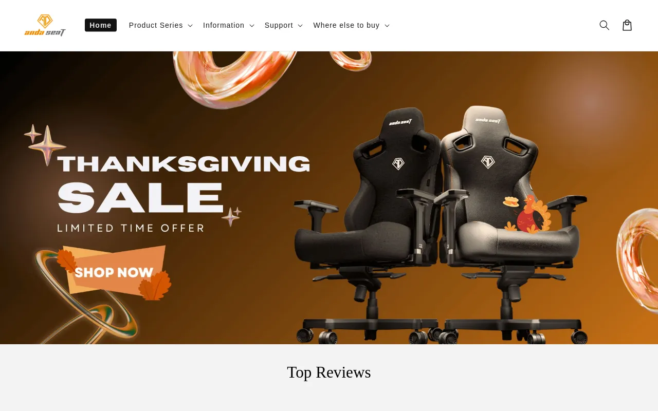 AndaSeatCanada screenshot