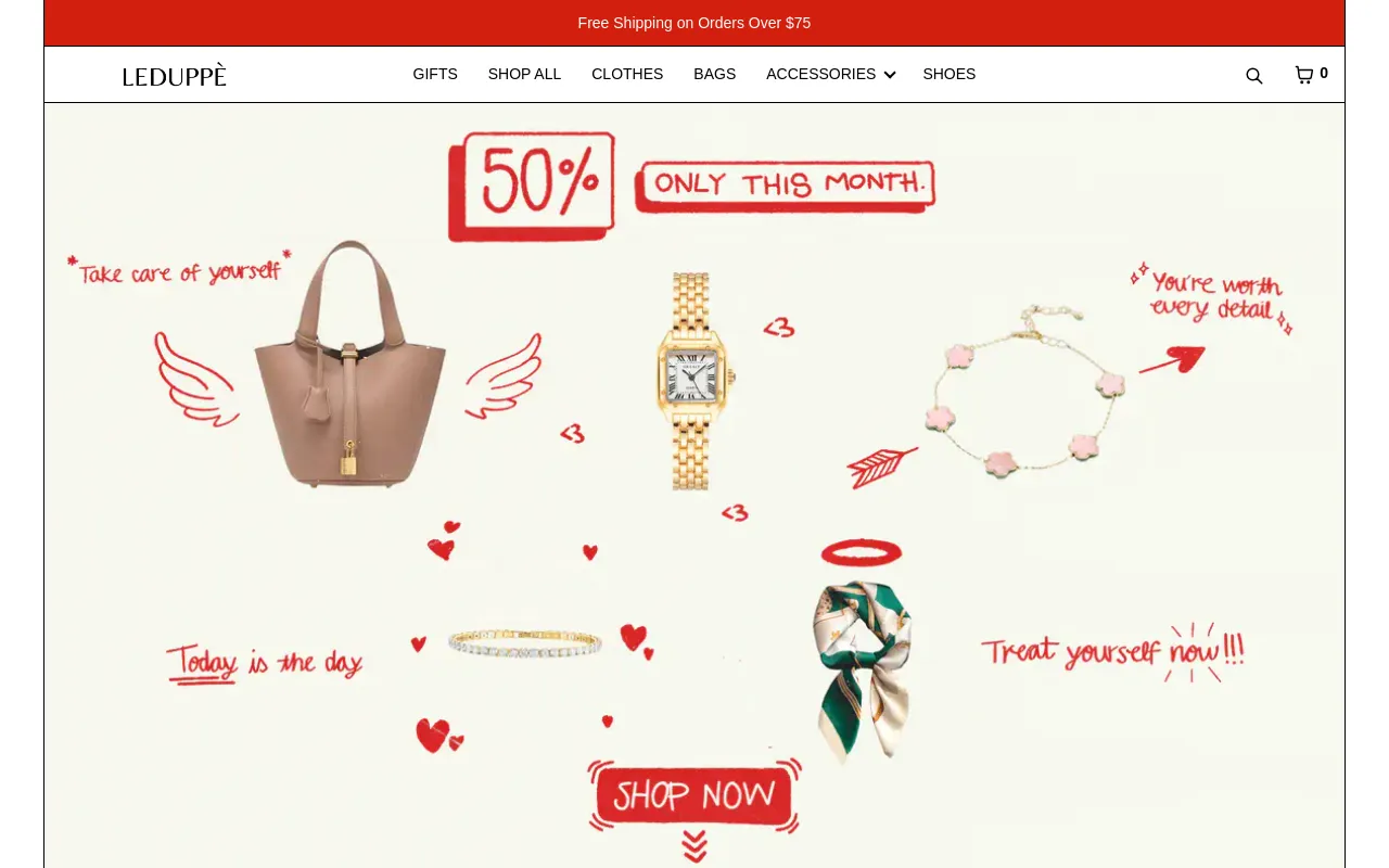 LEDUPPÈ website screenshot