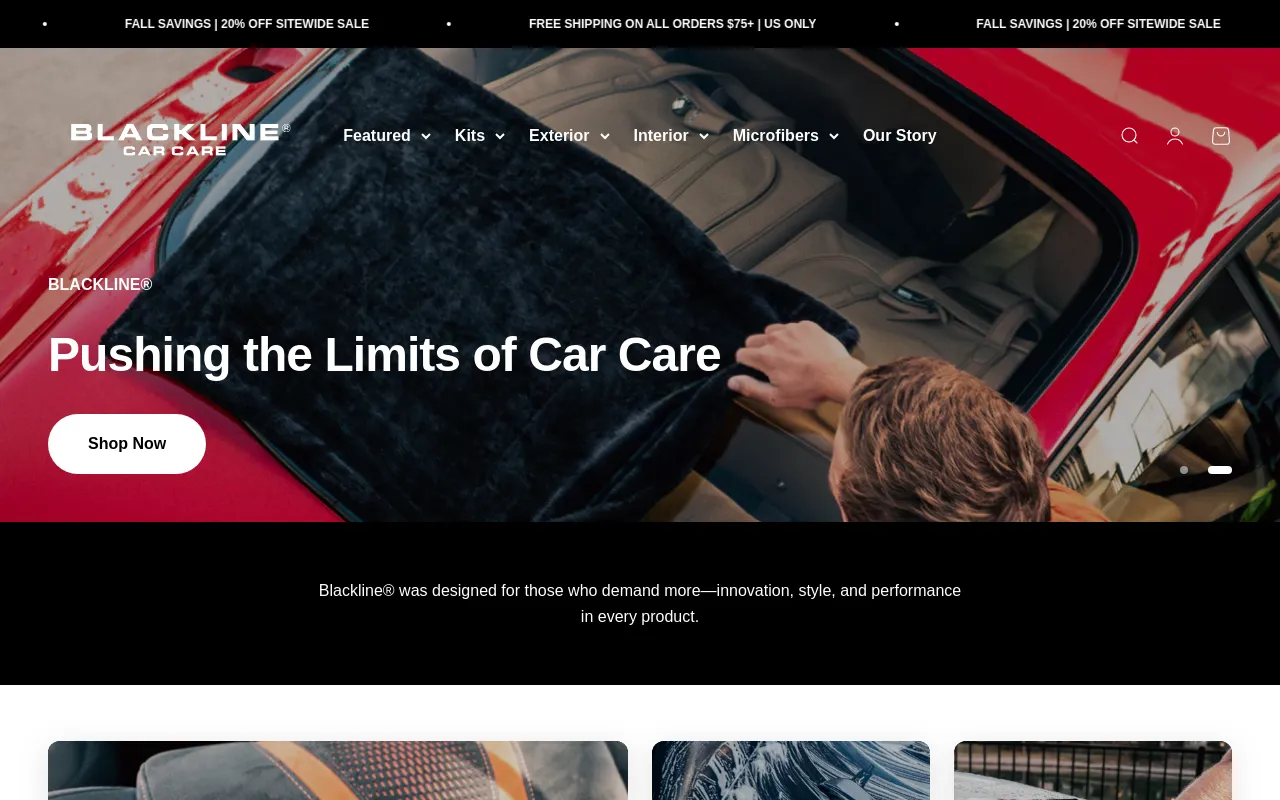 Blackline Car Care screenshot