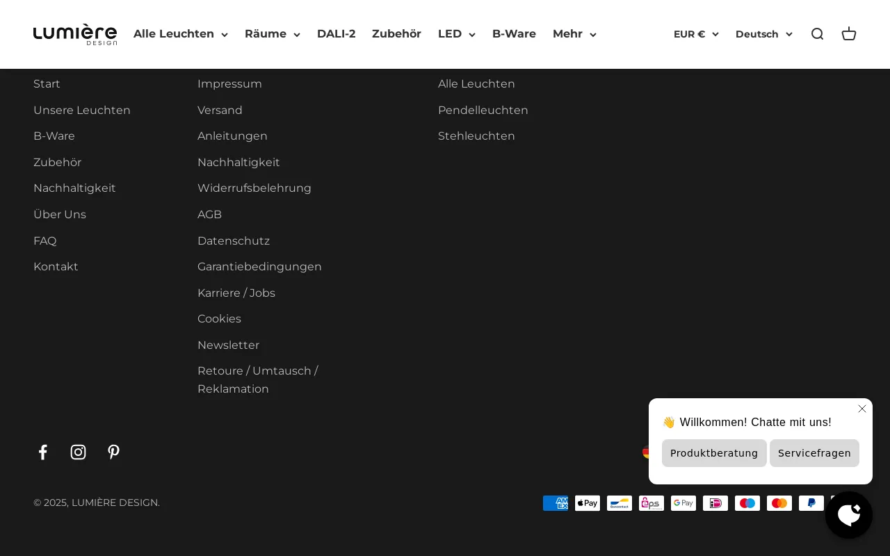 LUMIÈRE DESIGN screenshot