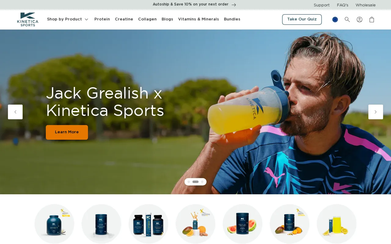 Kinetica Sports IE screenshot