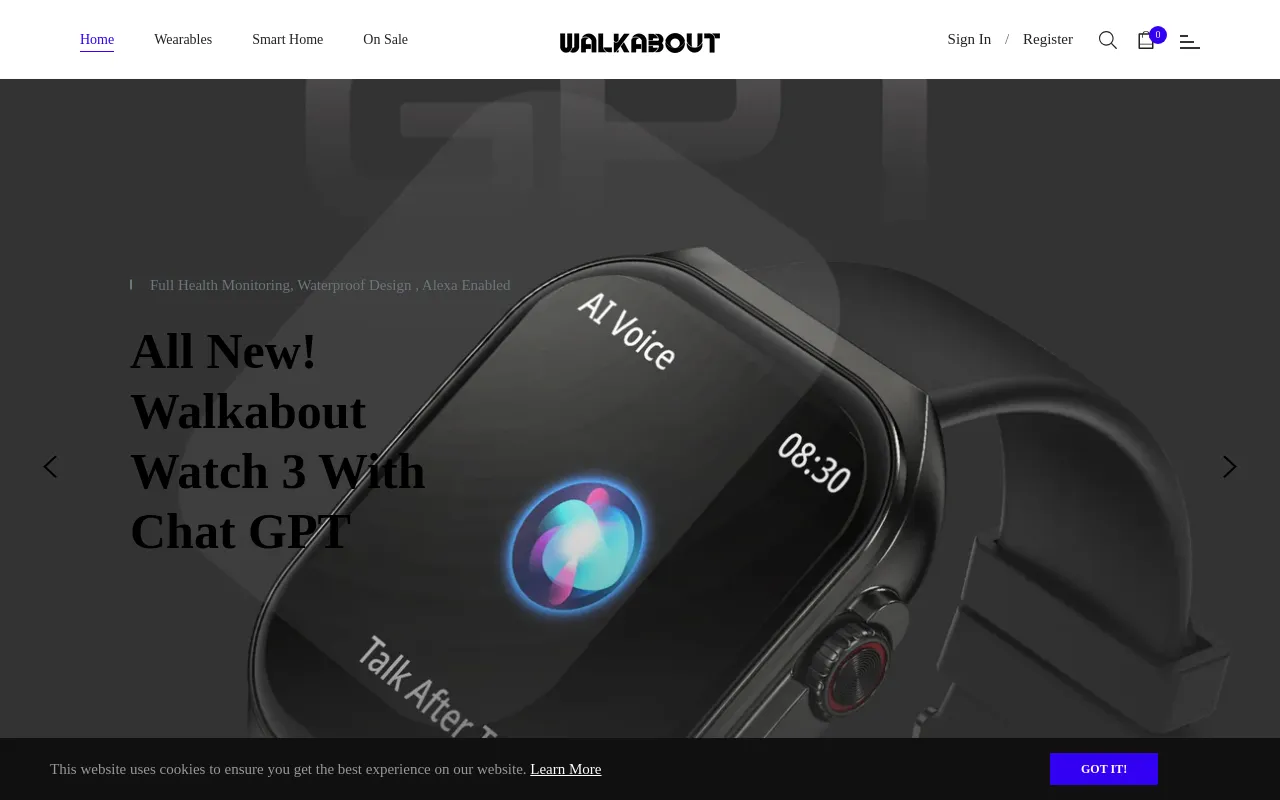 Walkabout Technology screenshot
