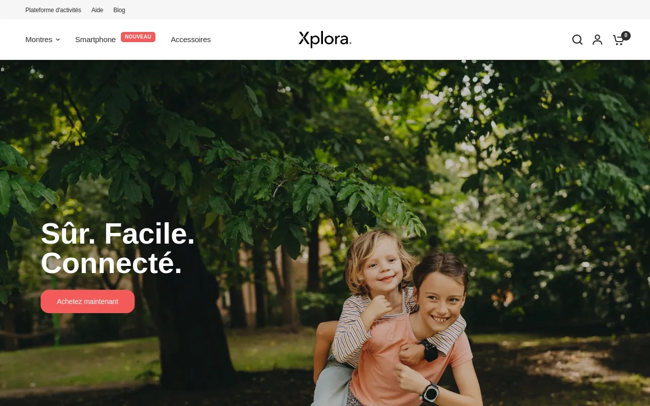 Xplora screenshot