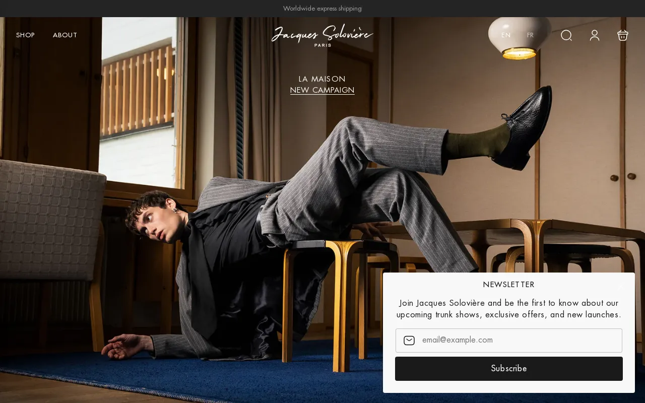 Jacques Solovière Paris screenshot