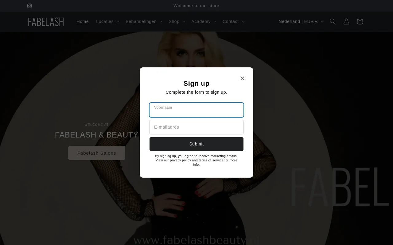 Fabelash Beauty screenshot