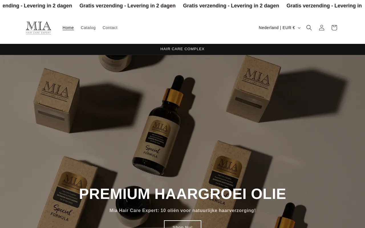 Mia Hair Care Expert screenshot