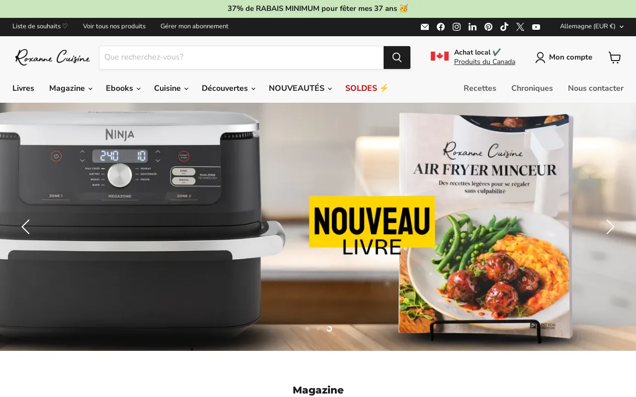 Roxanne Cuisine screenshot