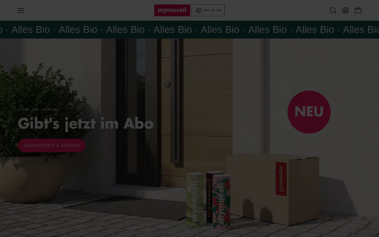 mymuesli screenshot