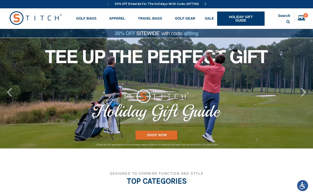 Stitch Golf screenshot