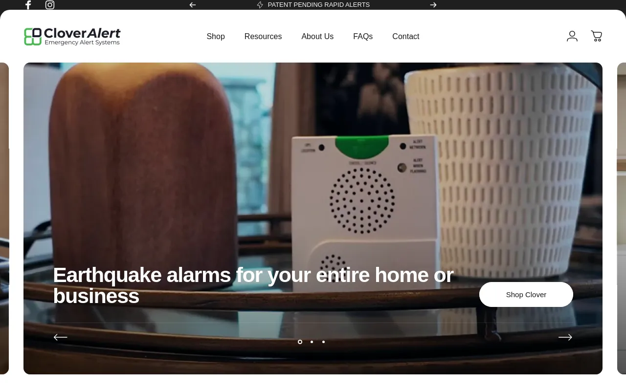 Clover Alert screenshot