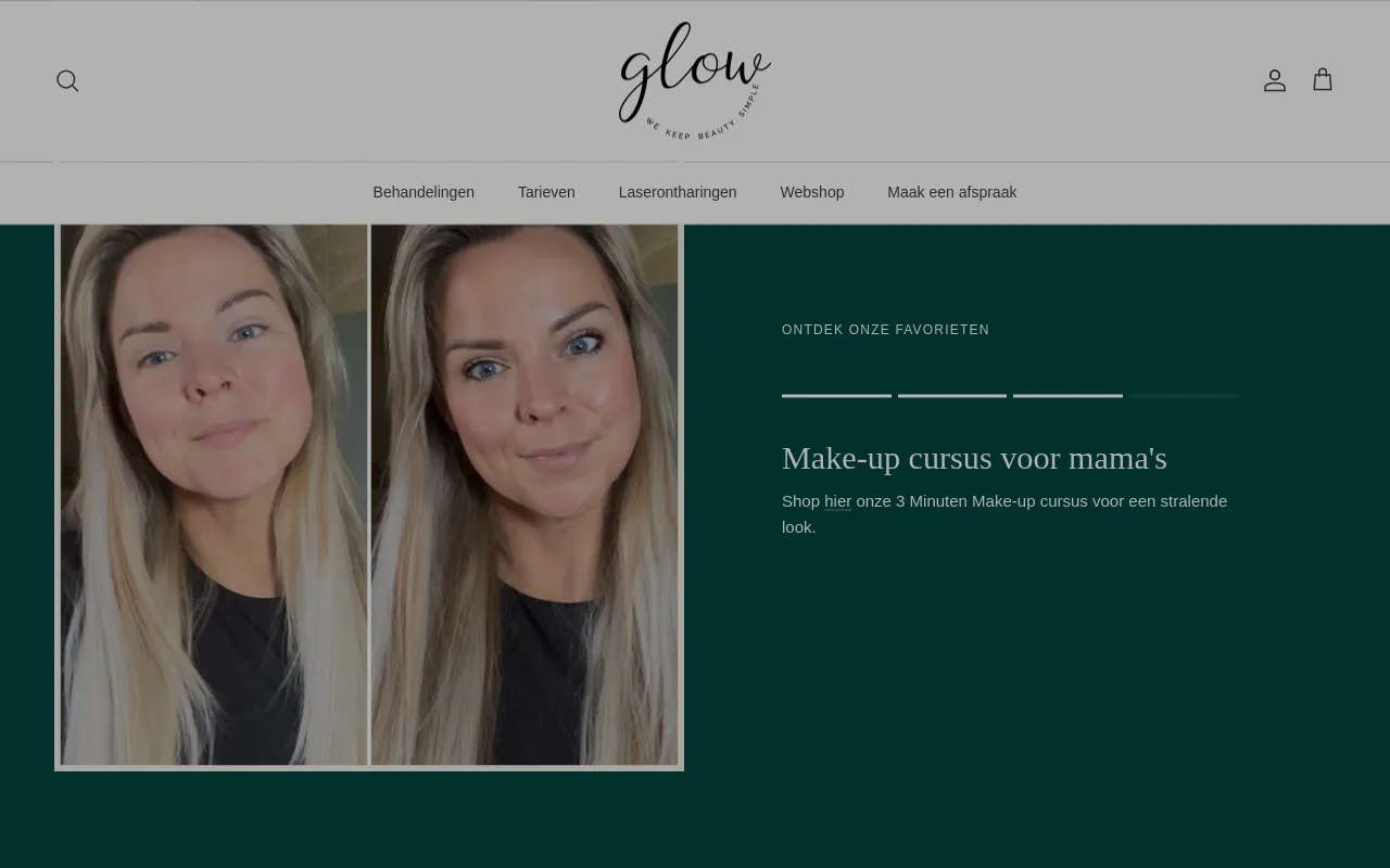 Glow-geel screenshot