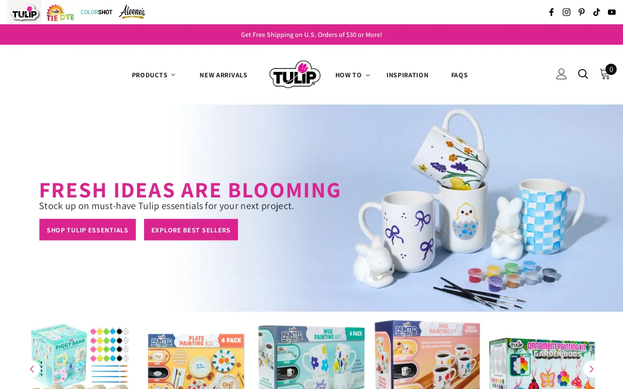 Tulip Color Crafts screenshot