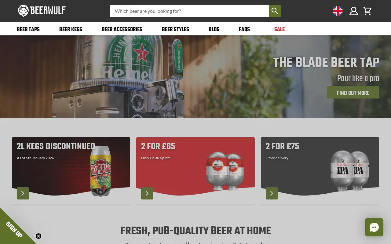 beerwulf.com screenshot