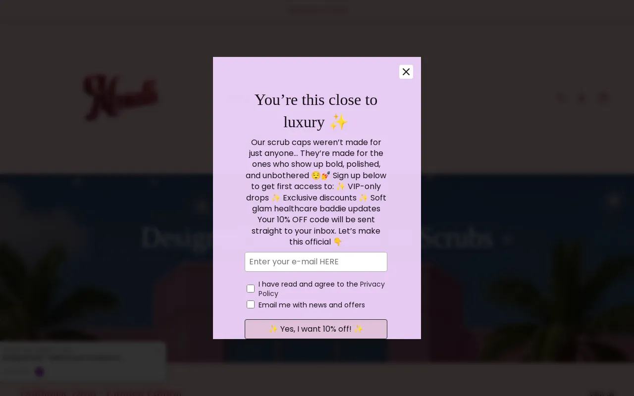 Marvella website screenshot