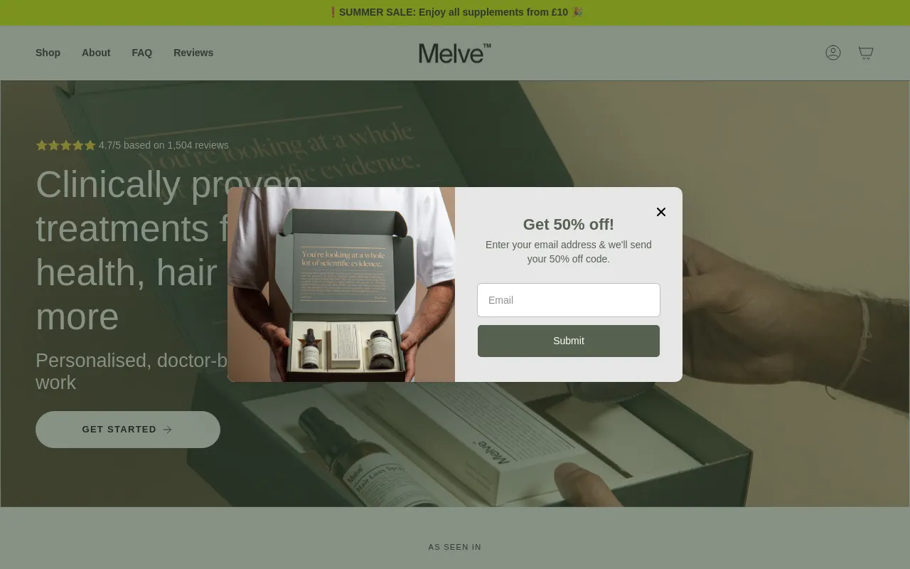 Melve screenshot
