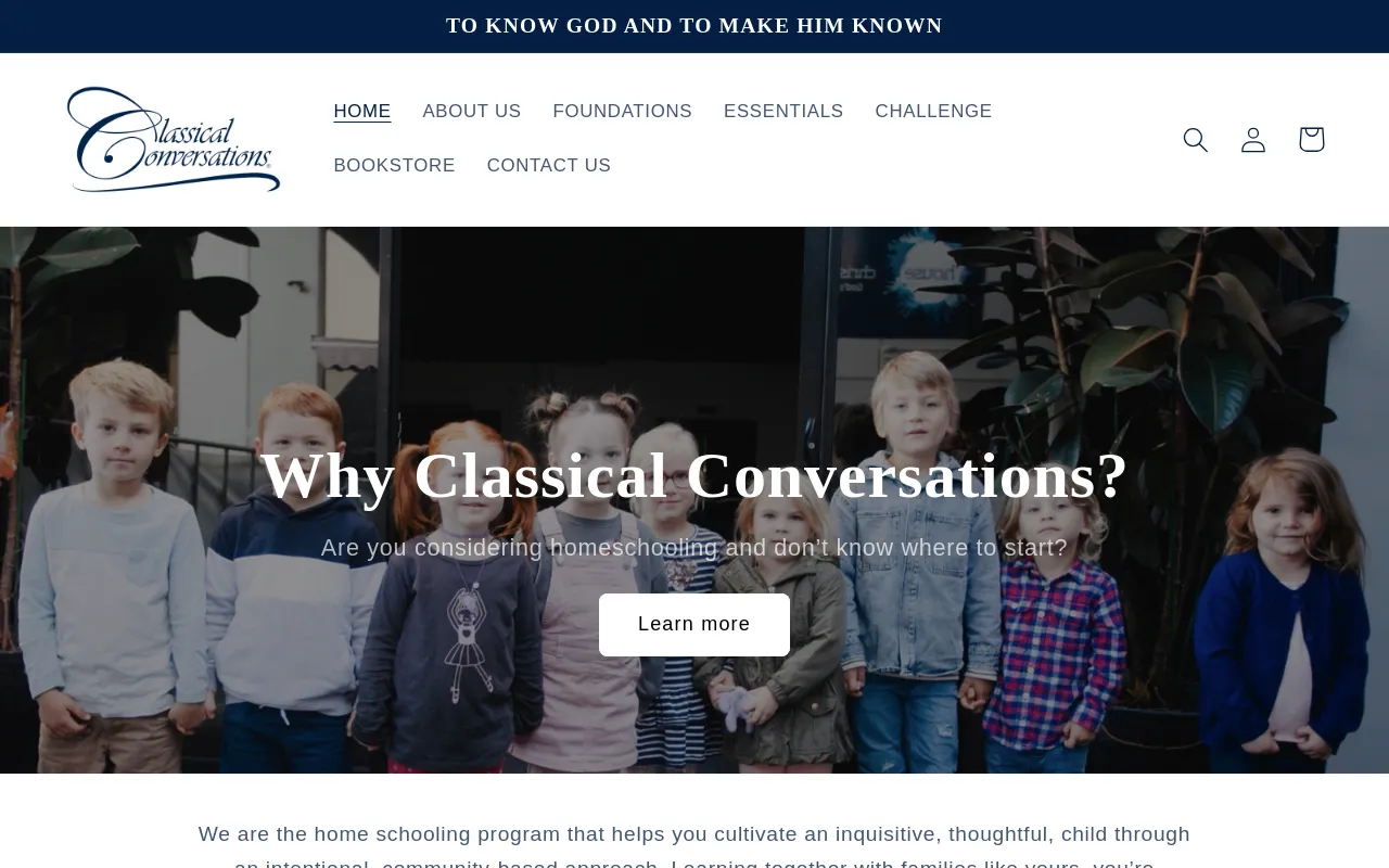 Classical Conversations Australia screenshot