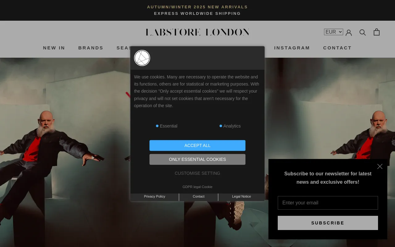 LABSTORE LONDON screenshot