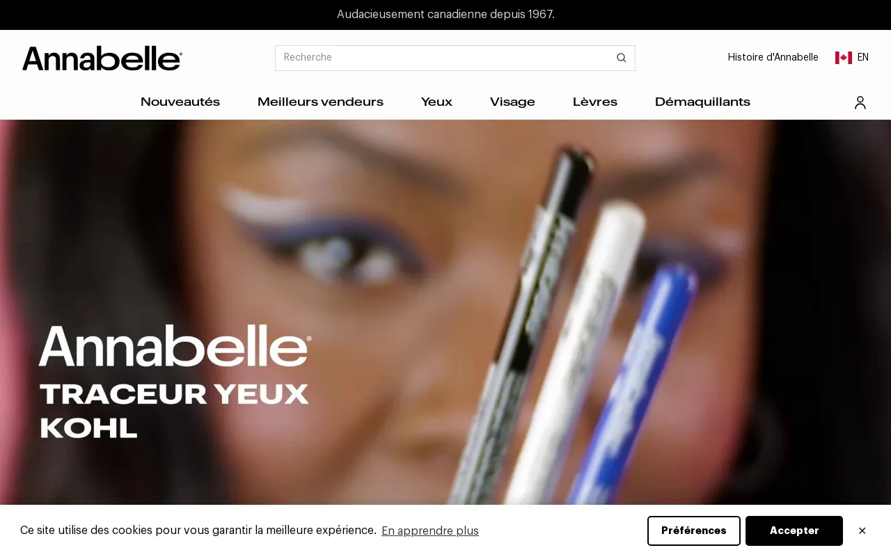 Annabelle cosmétiques screenshot