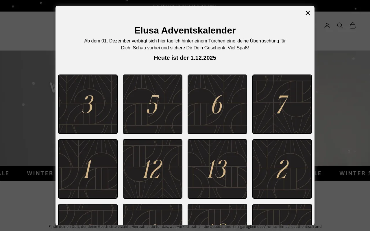 Elusa.de screenshot